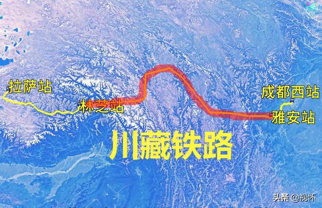 川藏铁路最新线路图，科技重塑高原之旅的未来接轨生活